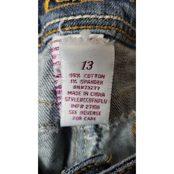 Candie's Womens Jean Bermuda Shorts Juniors Size 13 - Picture 10 of 12